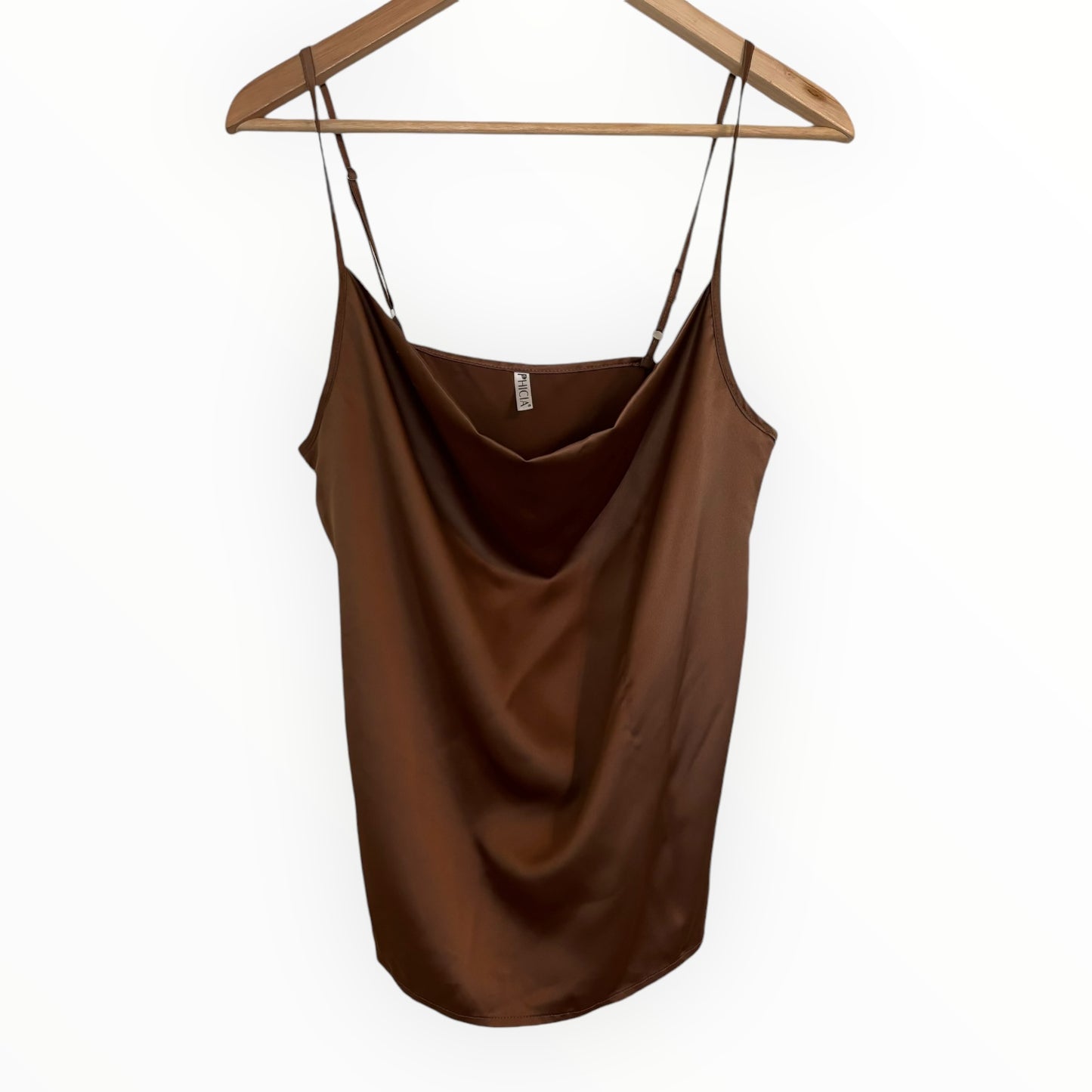 Bronze Satin Cami