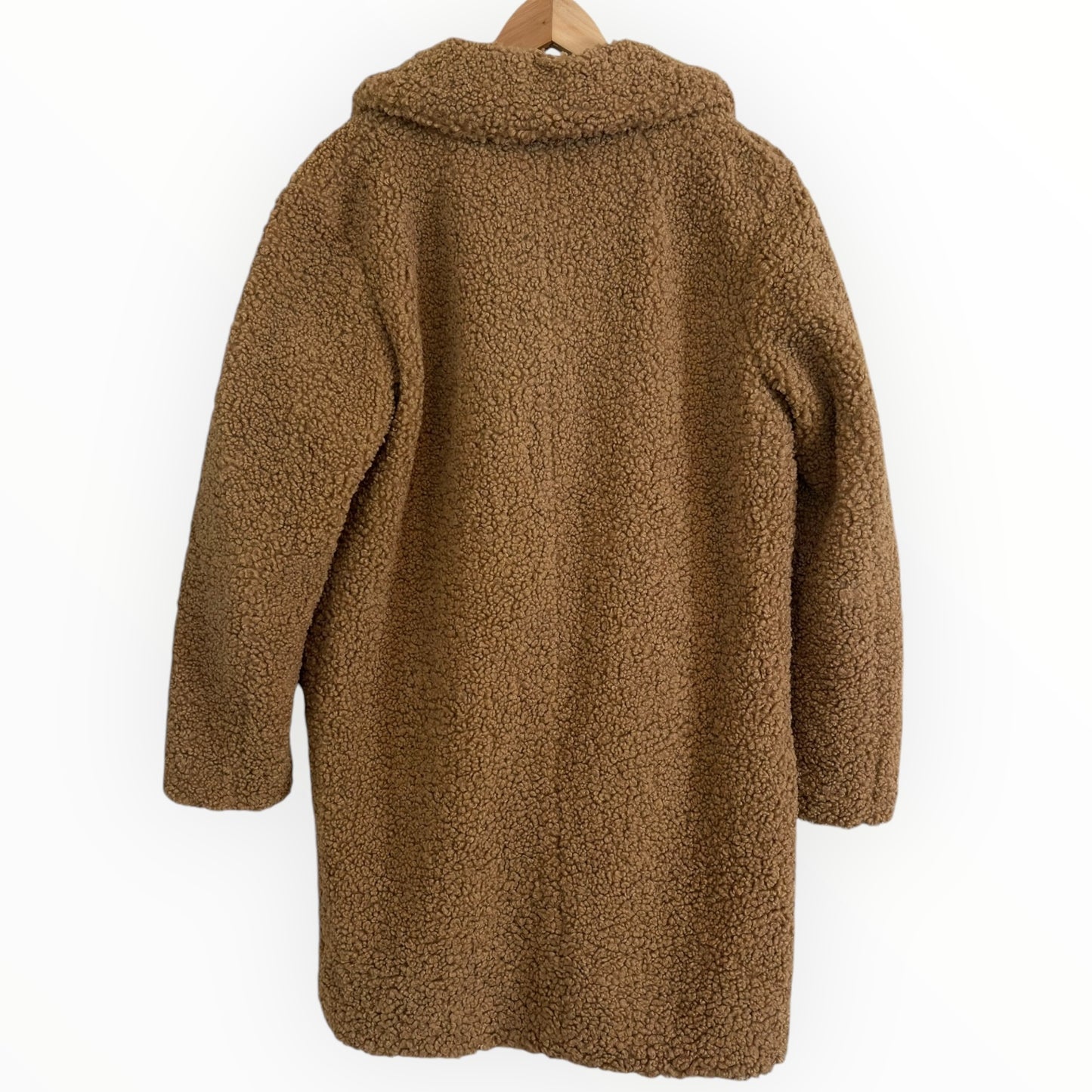 Brown Teddy Bear Peacoat
