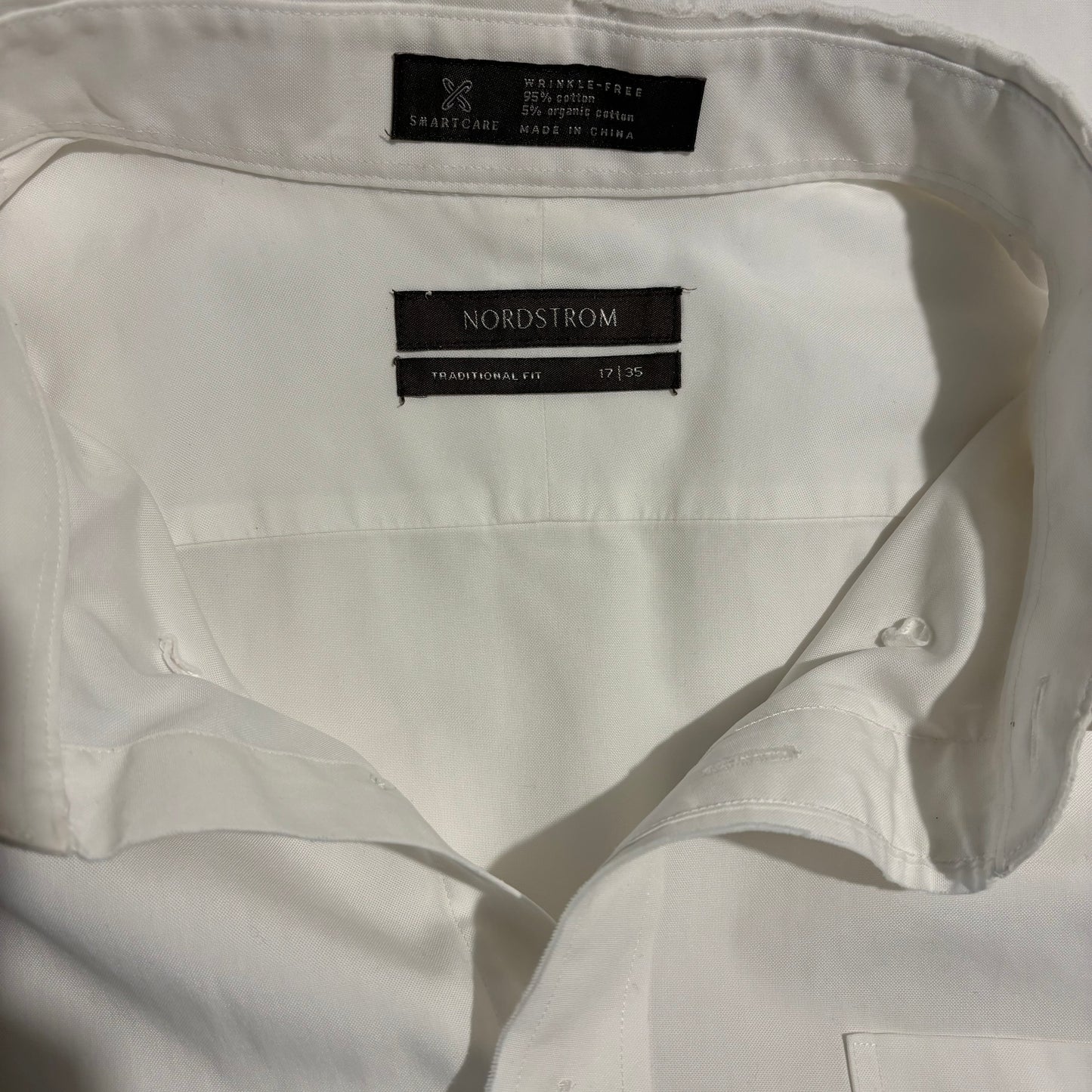 White Cotton Button-Up