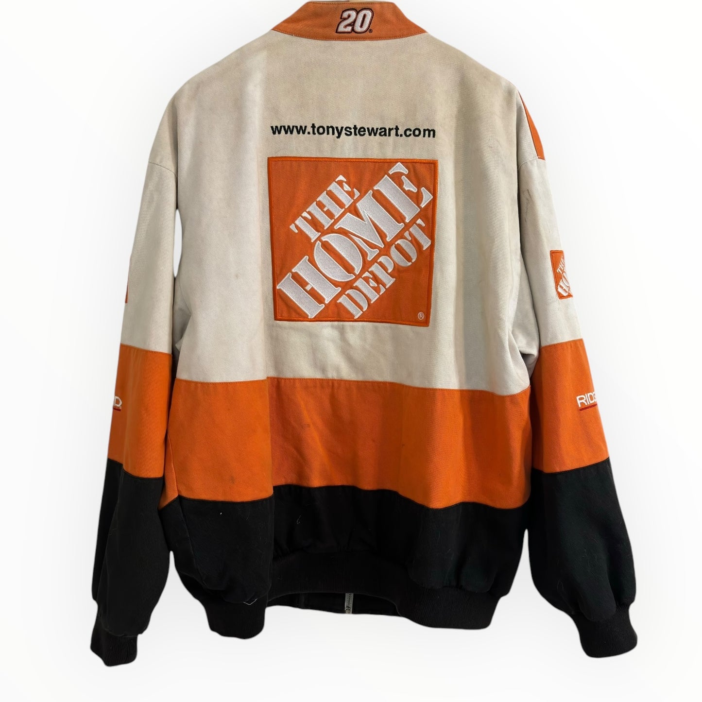 Vintage Tony Stewart Nascar Home Depot Jacket