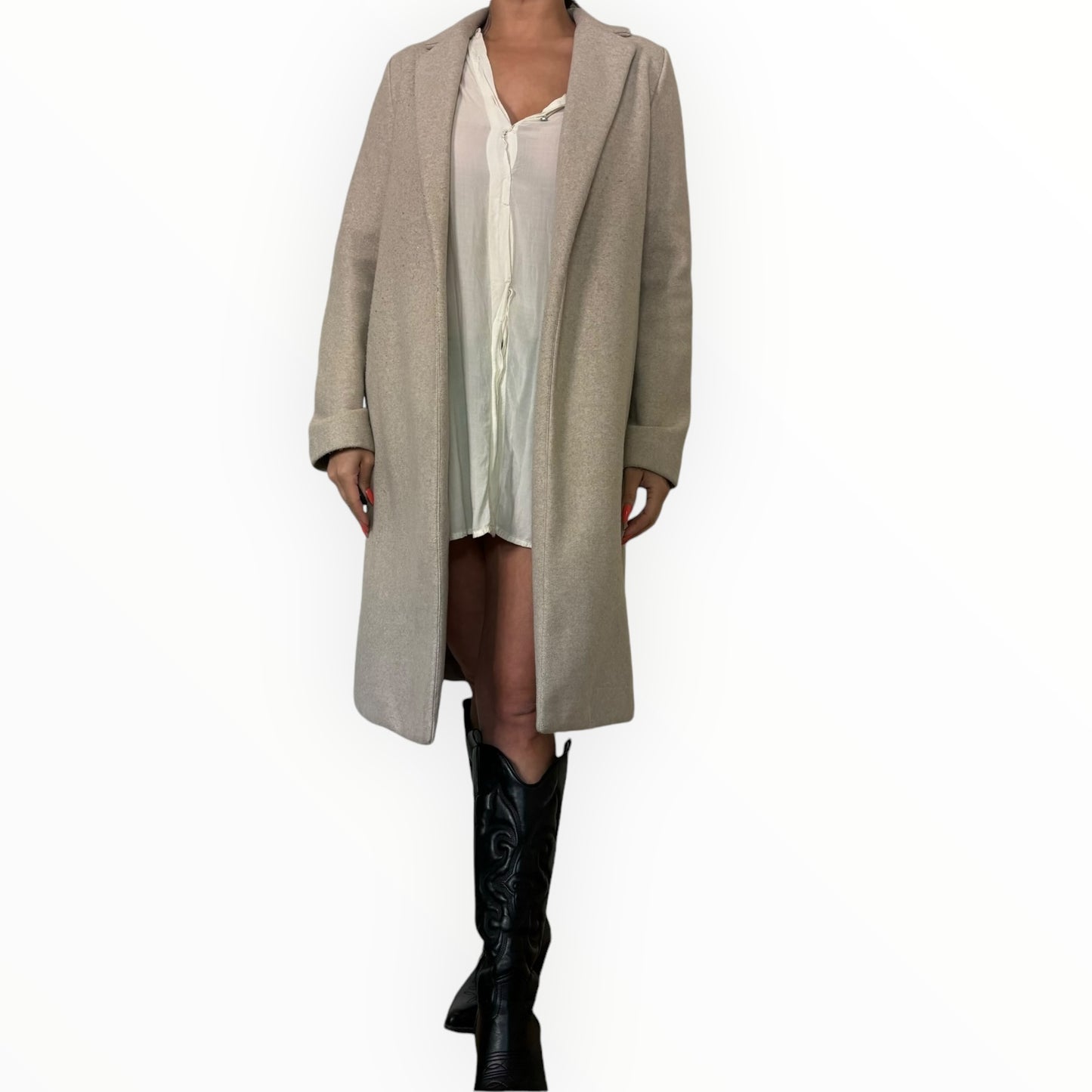 Oatmeal Peacoat