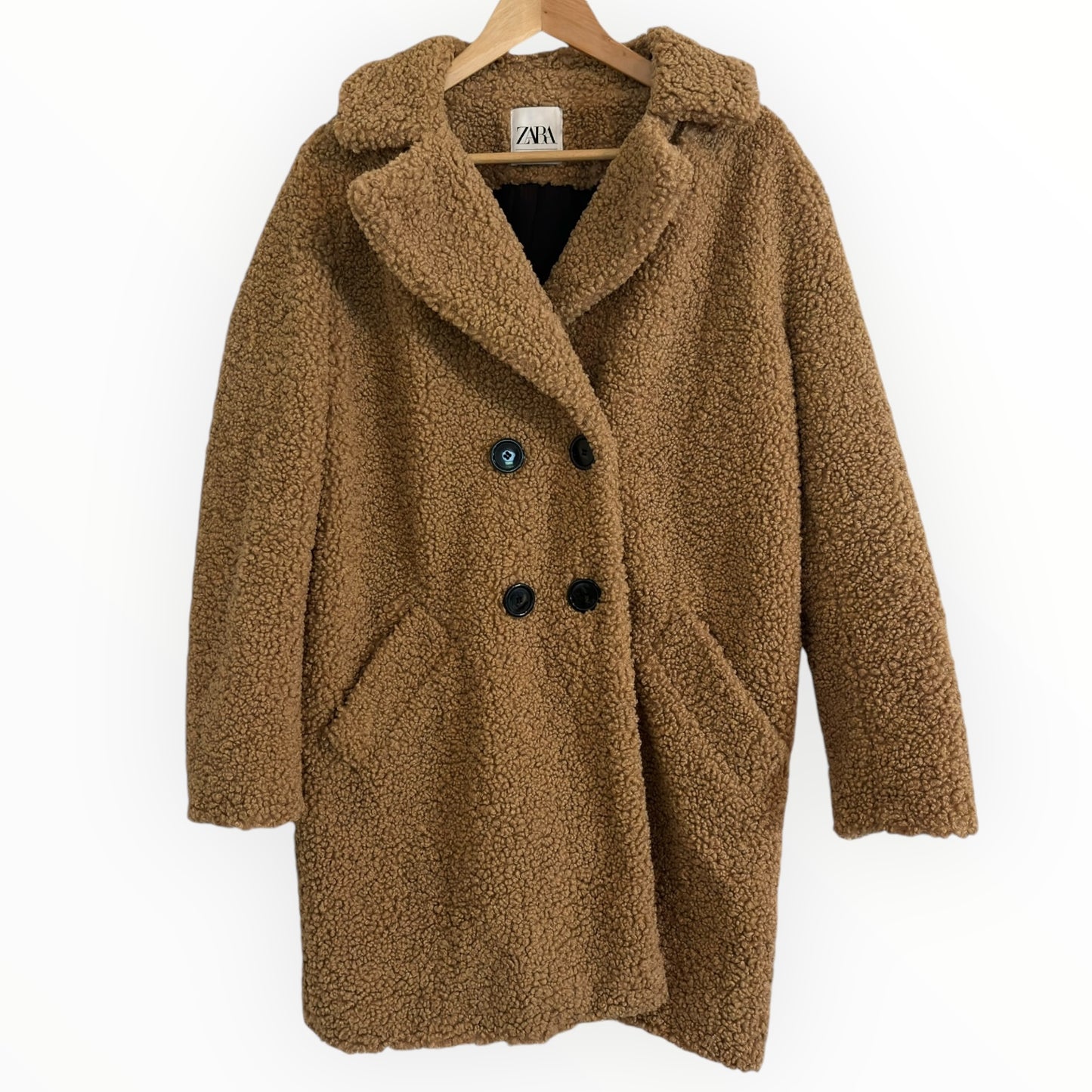 Brown Teddy Bear Peacoat