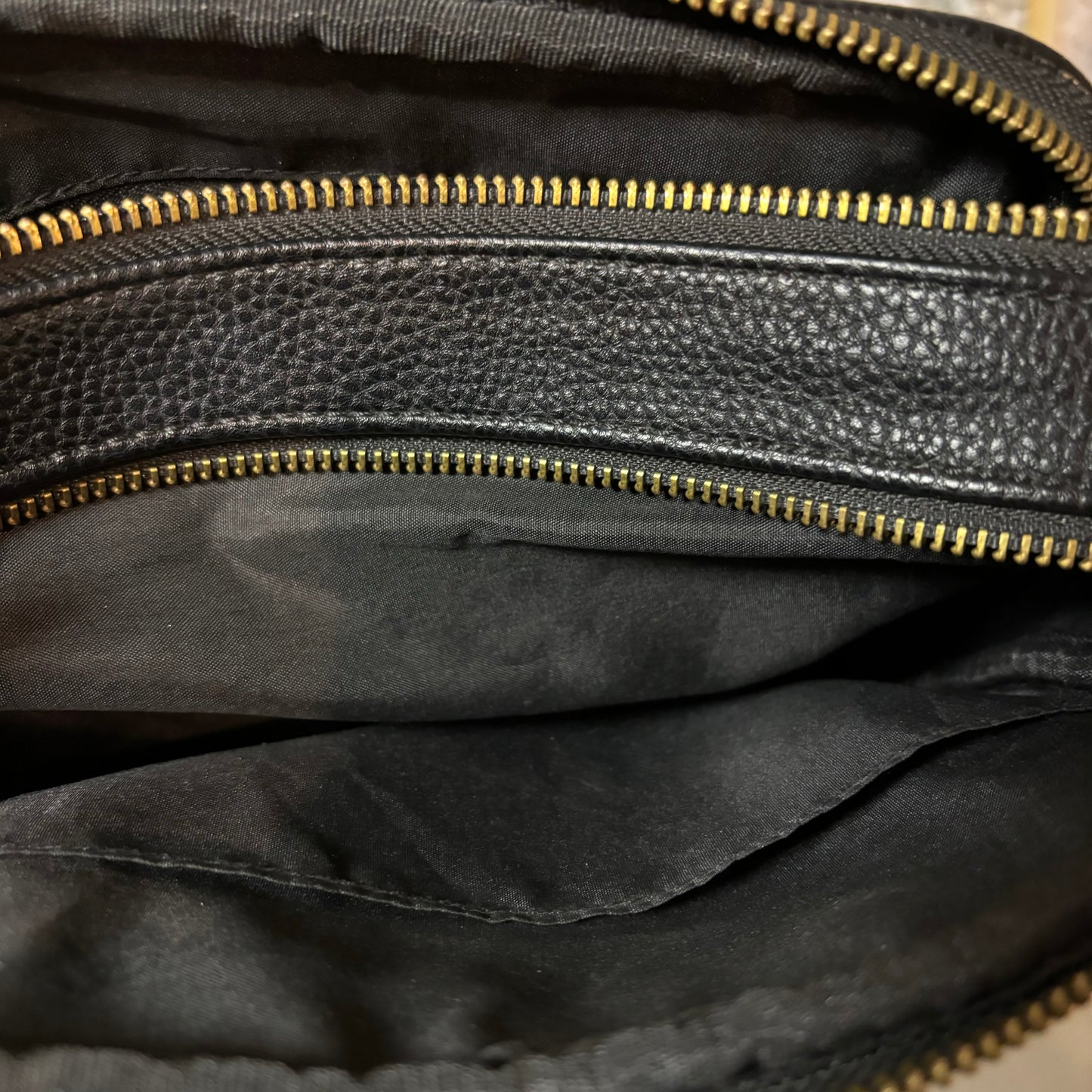 Black Relic Crossbody Handbag