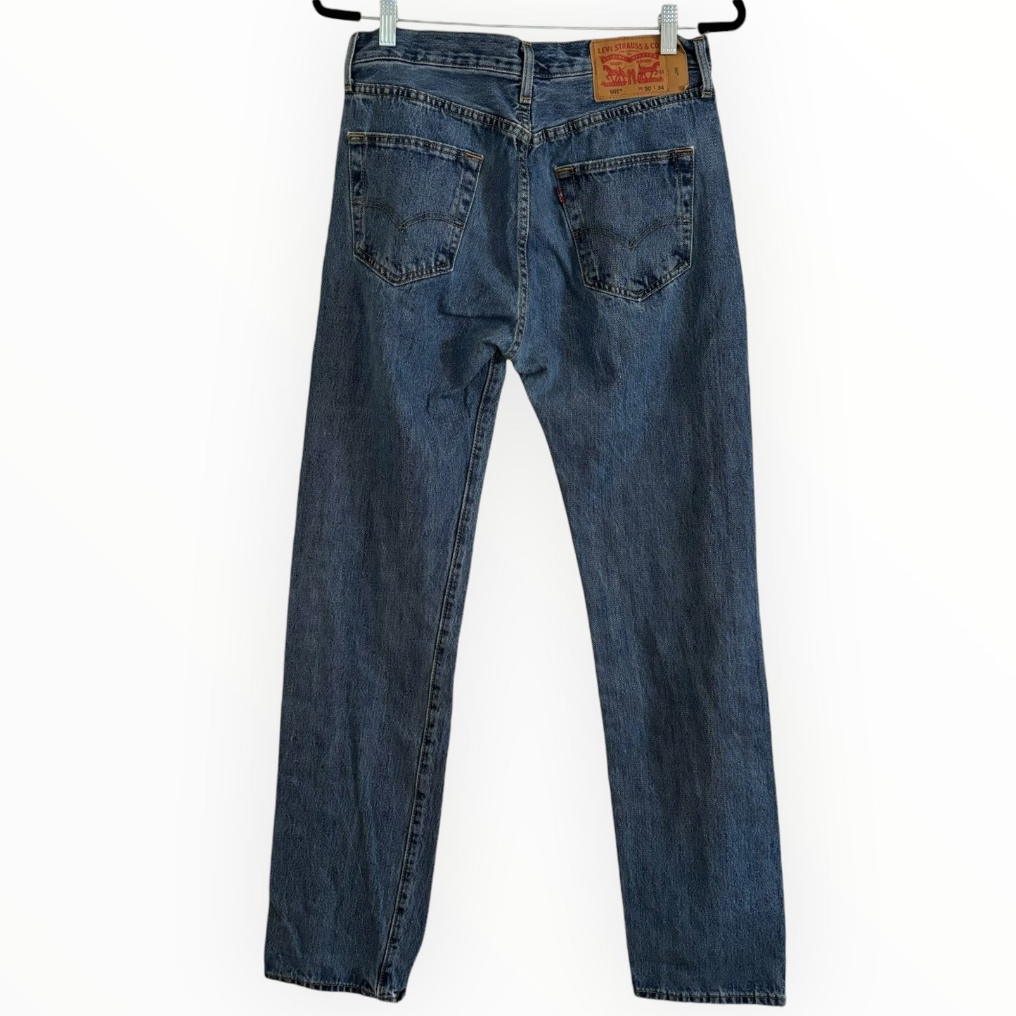 Dark Indigo Wash 501 Levi Jeans