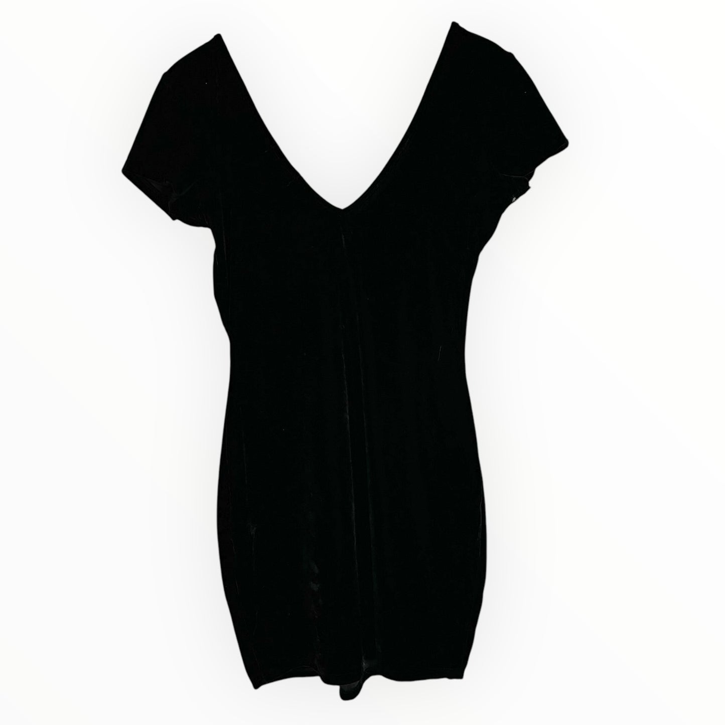 Little Black Velvet Dress