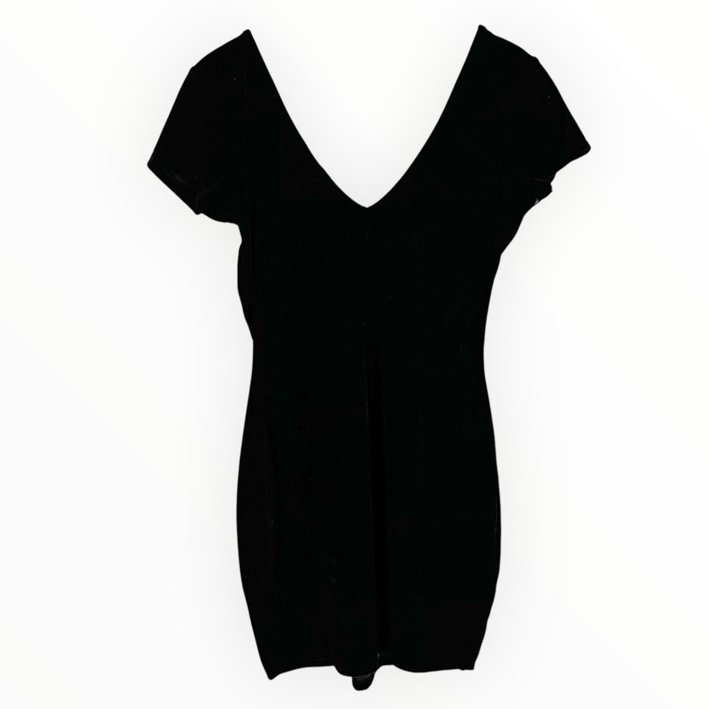 Little Black Velvet Dress