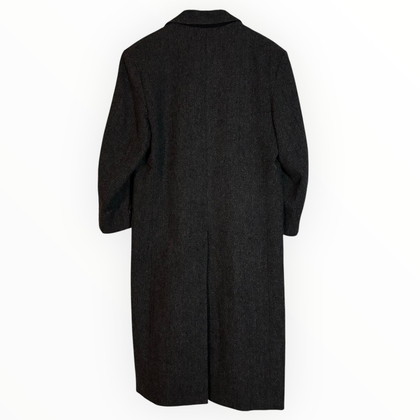 Vintage Nordstrom Grey Wool Trench