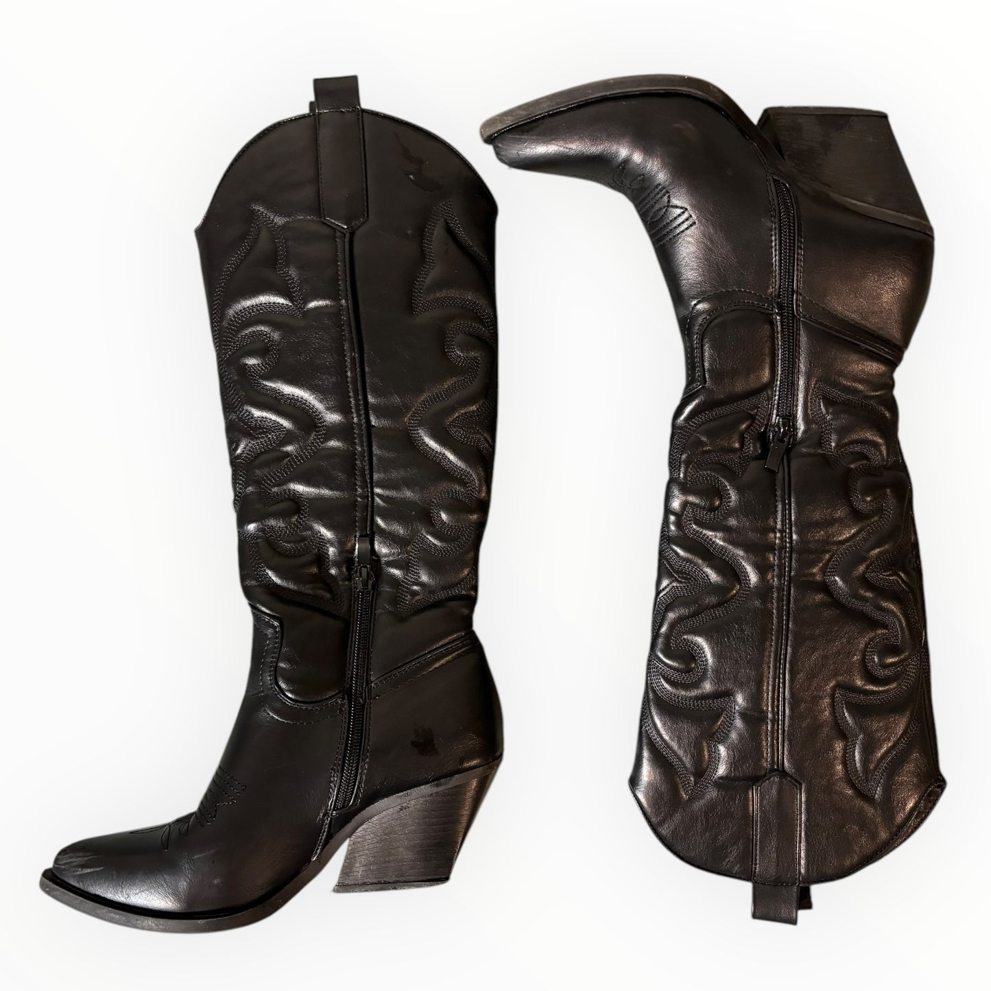 Black Cowboy Boots
