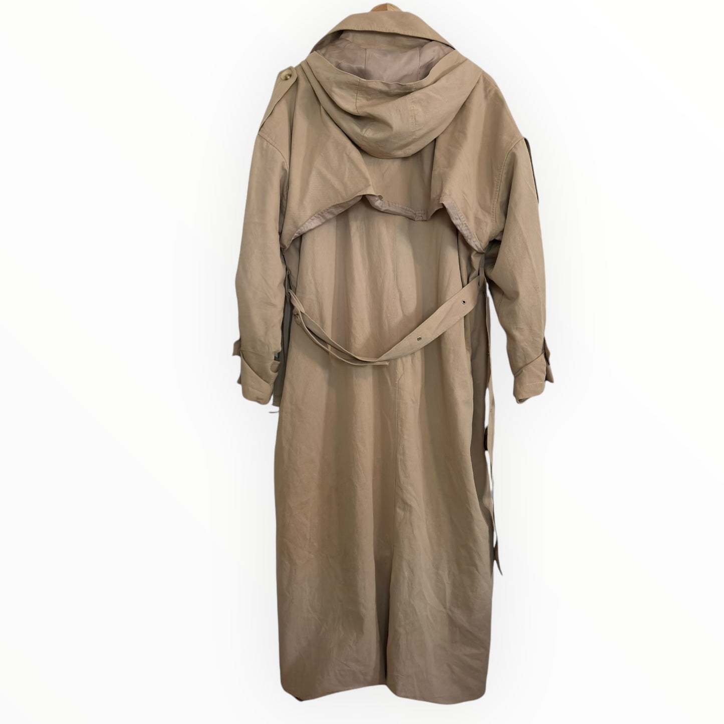 Tan Long Trench Coat