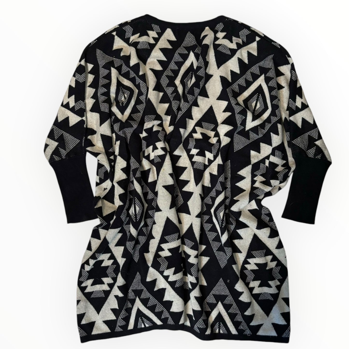 Aztec Print Tunic Sweater Dress