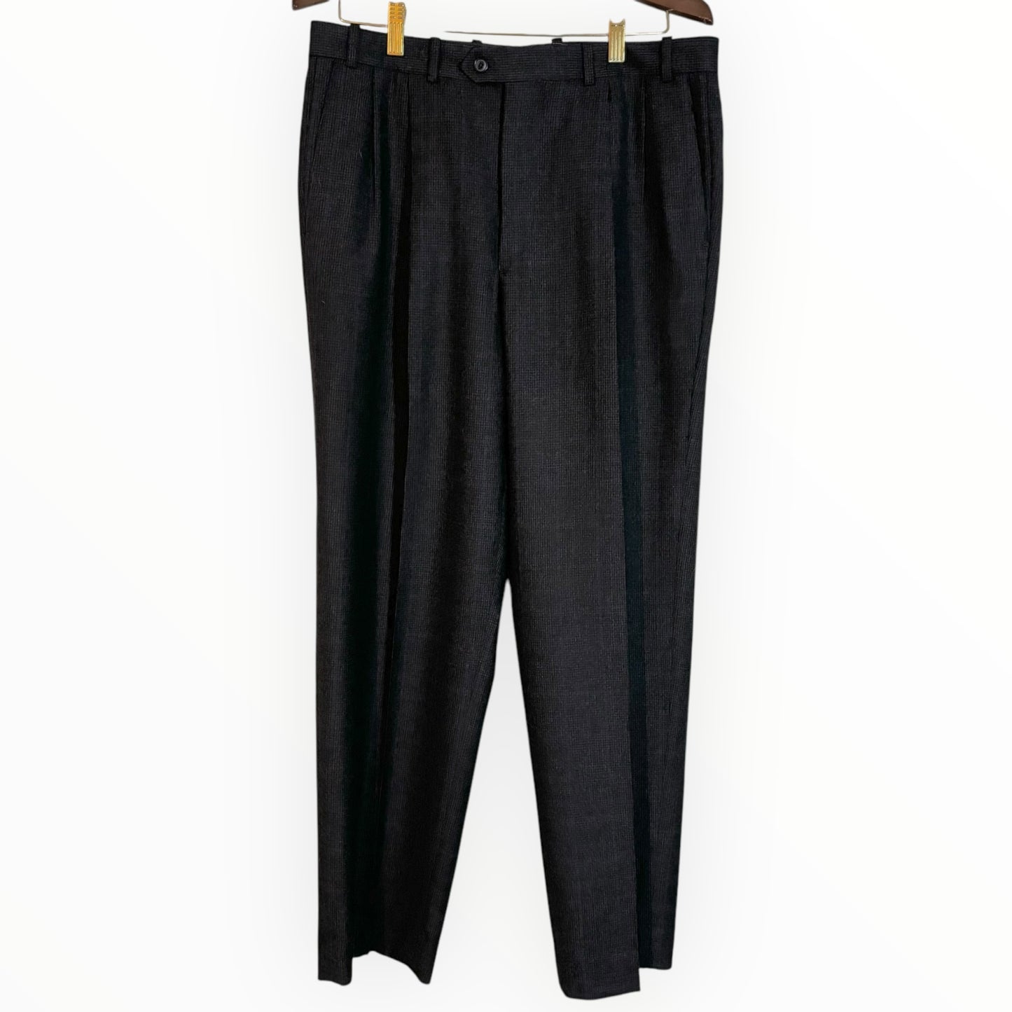 Hand Tailored Grey Suit Trousers