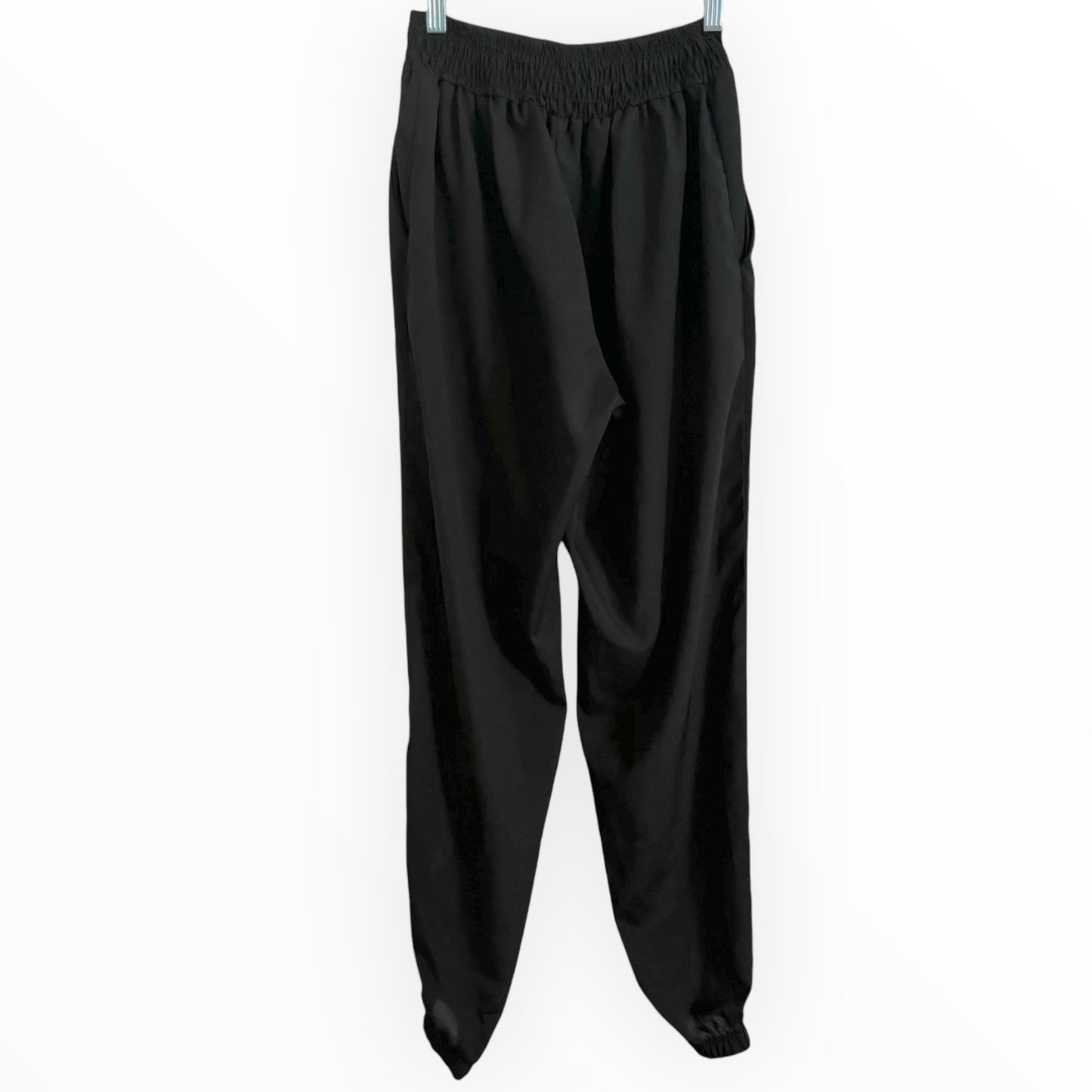 Satin Black Trousers