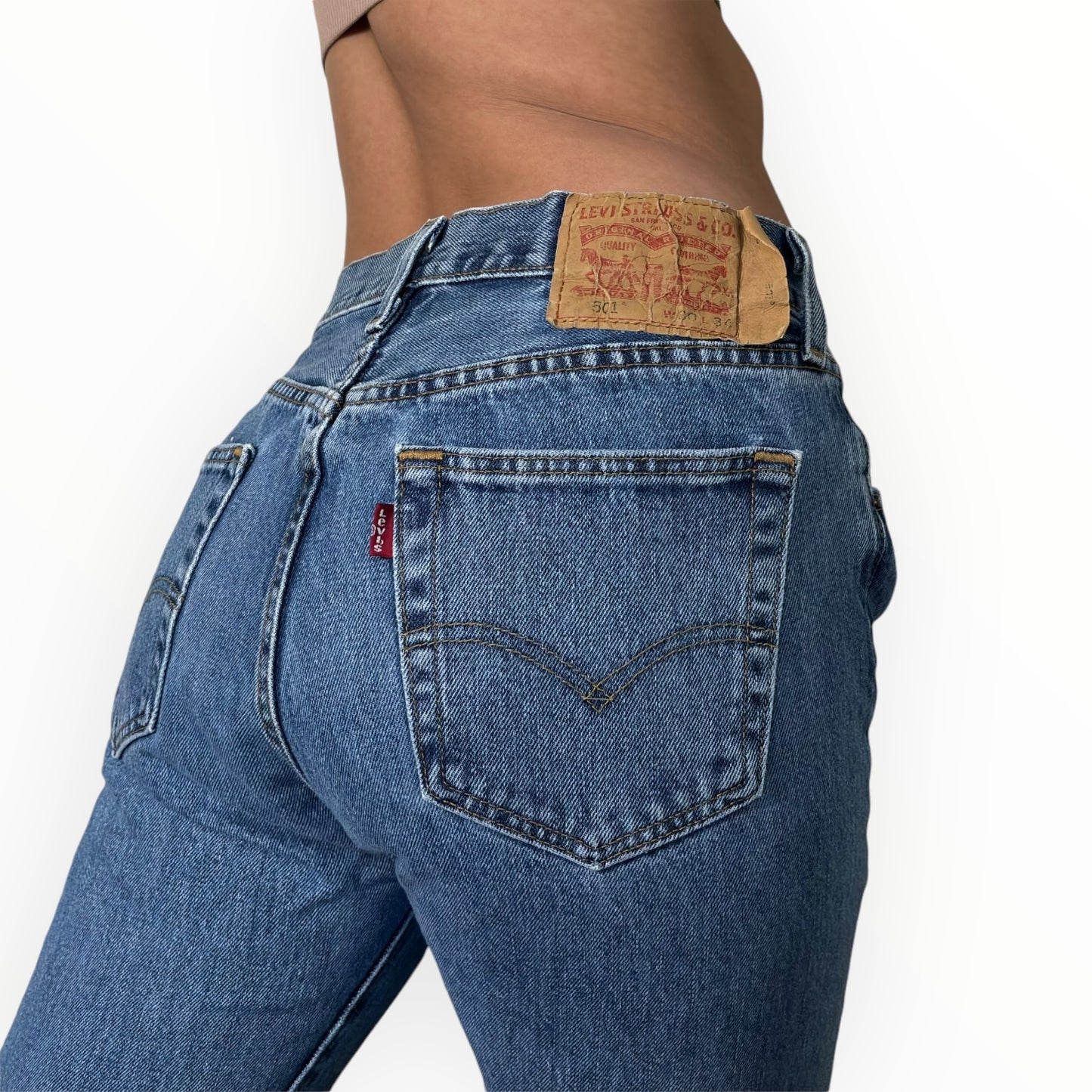 Vintage Mens Levi 501's
