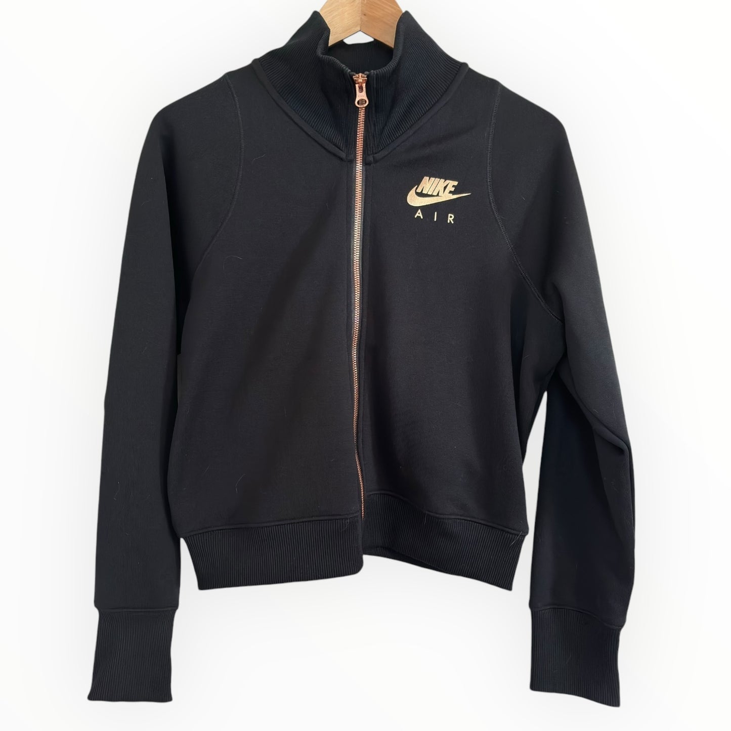 Rose Gold/Black Nike Athletic Track Jacket