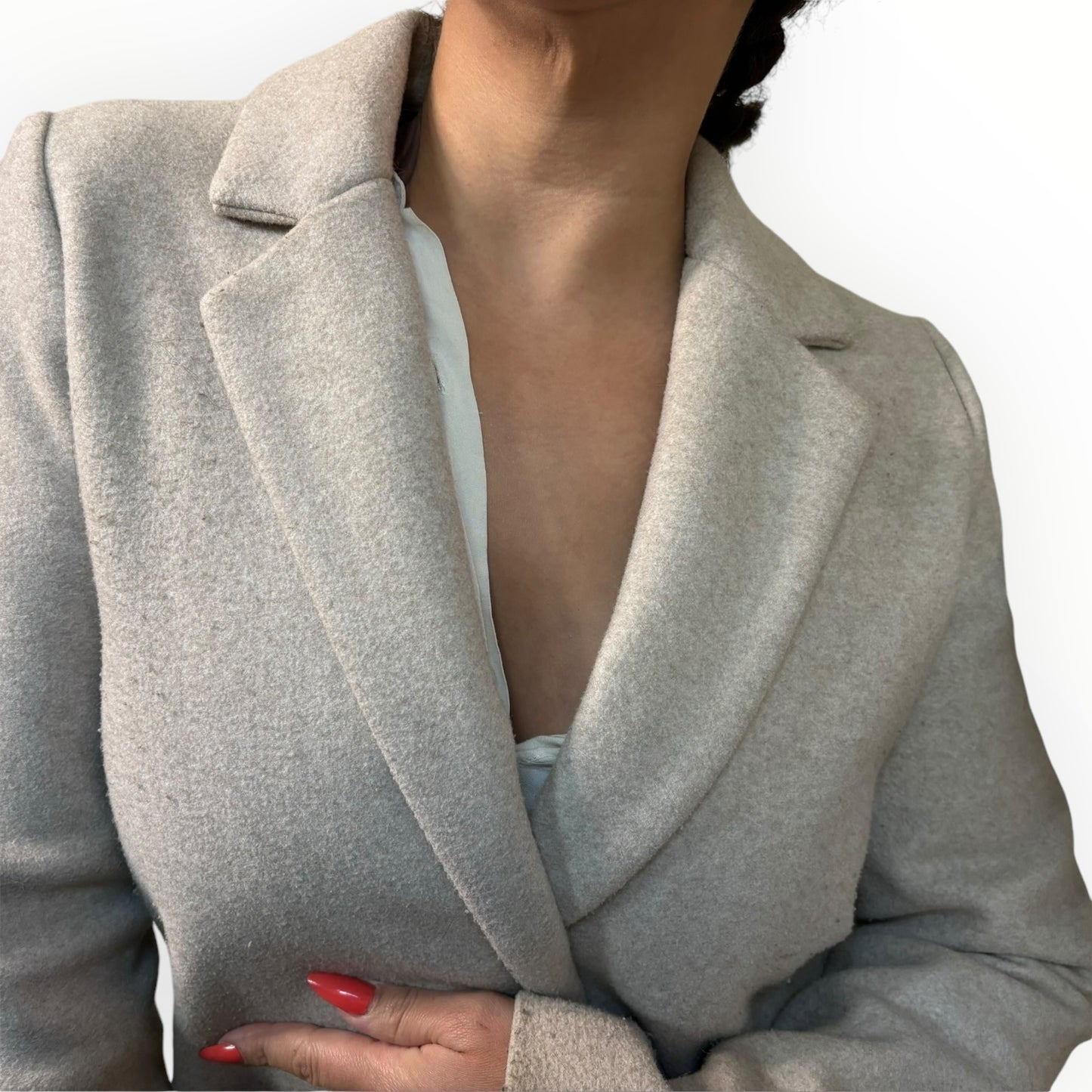 Oatmeal Peacoat