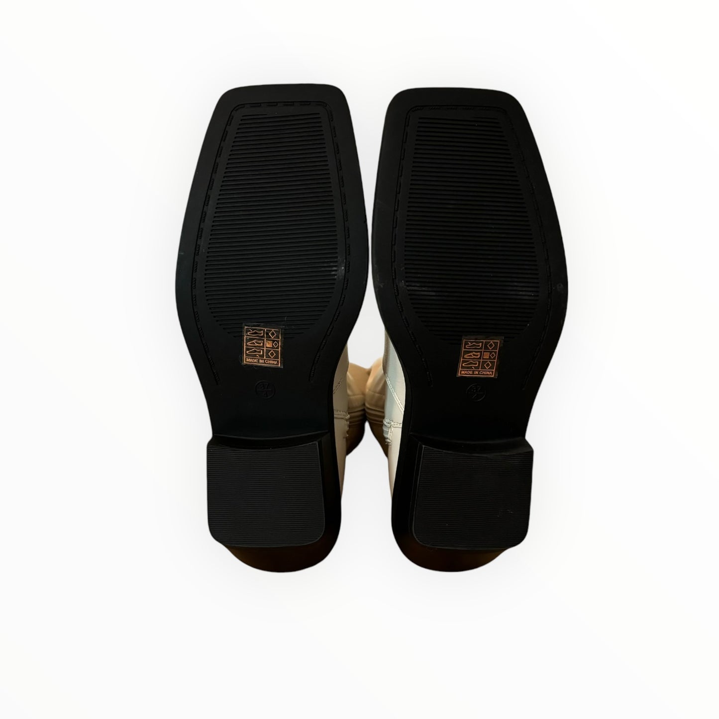 Eggshell Tall Skinny Ankle Boot