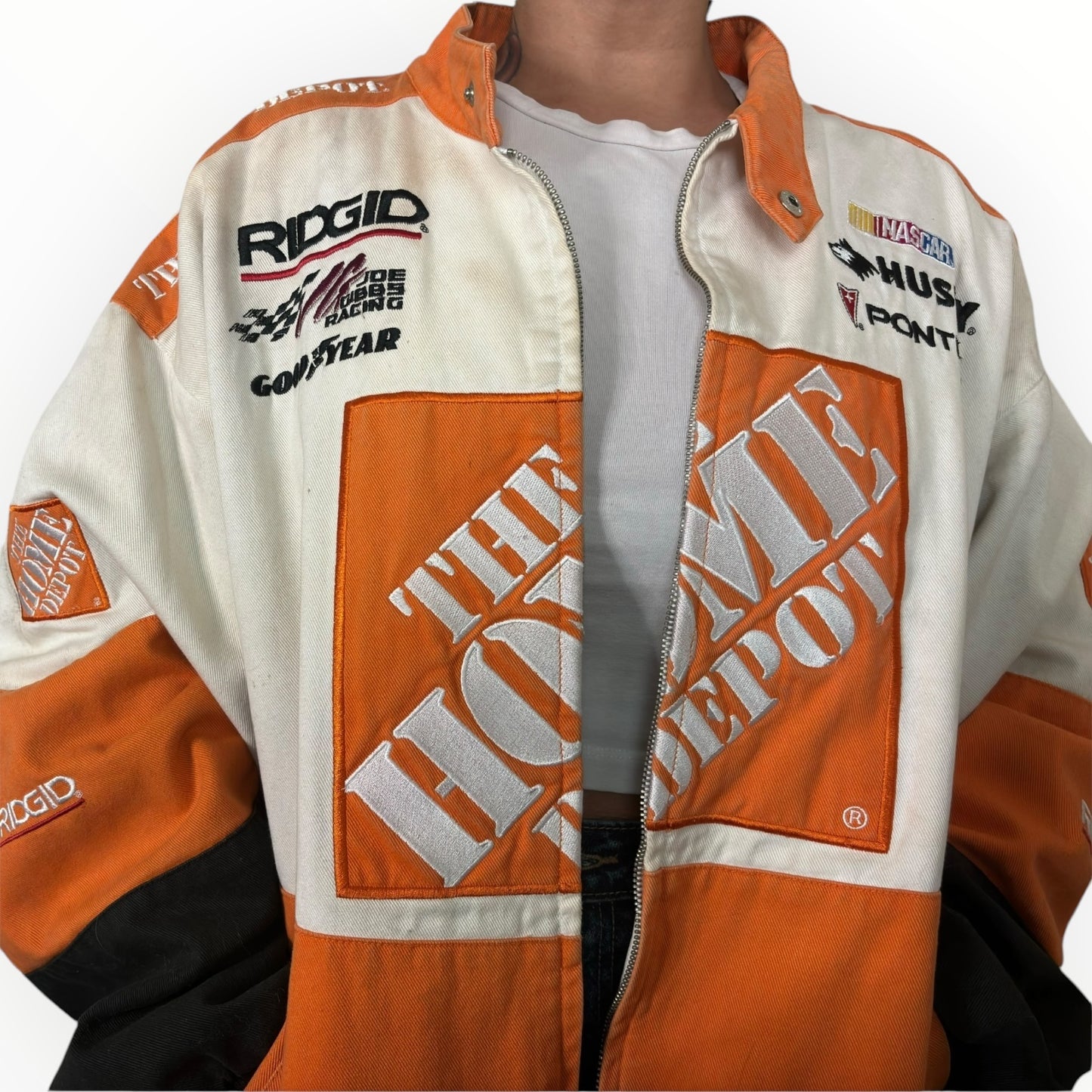 Vintage Tony Stewart Nascar Home Depot Jacket