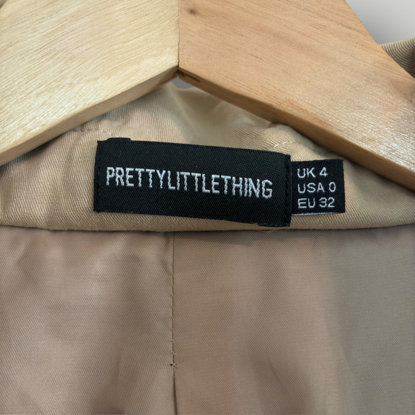 Tan Long Trench Coat