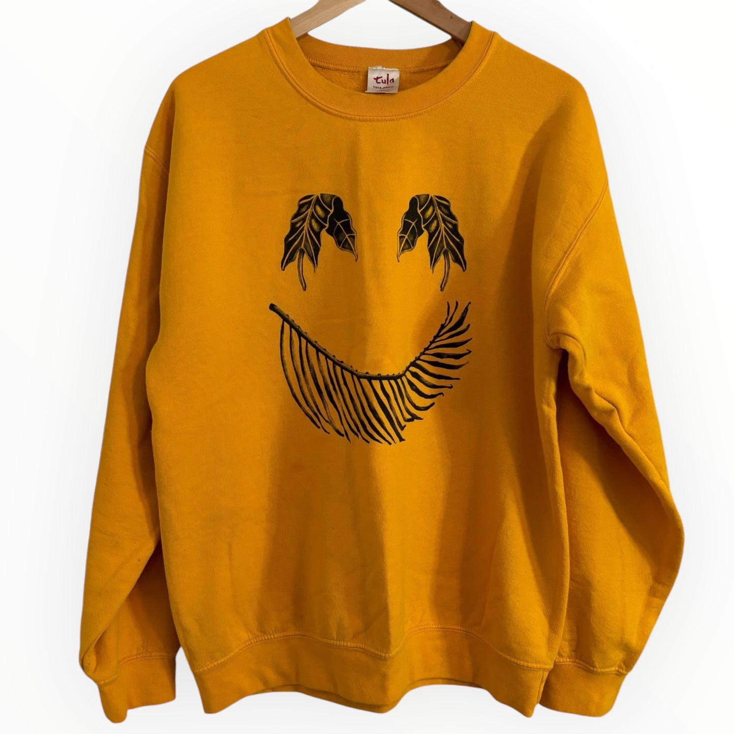 Smiley Herbs Marigold Crewneck Sweatshirt